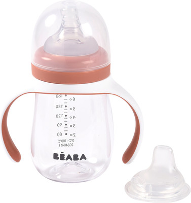 Поильник Beaba Biberon D'app 2en1 210 Terracotta 913585
