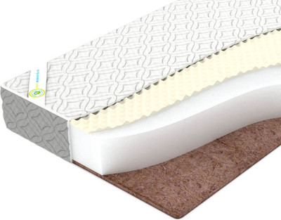 Матрас в кроватку Монис Стиль Кокос-Люкс ПМ / 021м (микрофайбер)