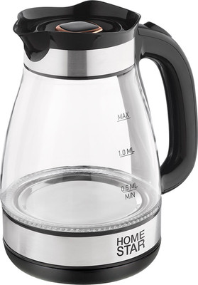 Электрочайник HomeStar HS-1044 / 108852 (черный)