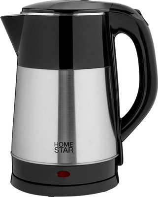 Электрочайник HomeStar HS-1055 / 106467 (стальной/черный)