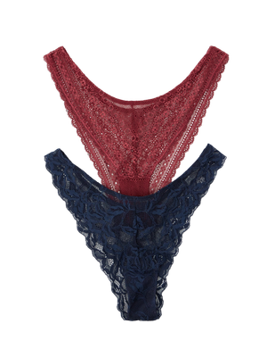 Комплект женских трусов Mark Formelle 412394-2 (р.106, гранатовый-2)