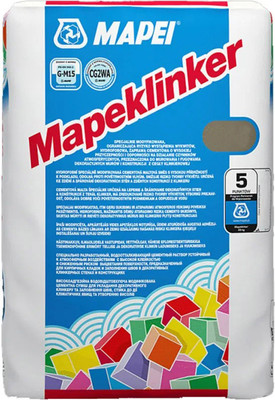 Фуга цементная Mapei Mapeclinker 110 Manhattan 2000 (25кг)