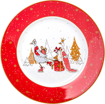 Тарелка столовая обеденная Lefard Family Christmas 425-119