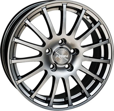 Литой диск Proma RSs 16x6.5" 5x114.3мм DIA 66.1мм ET 40мм Неро