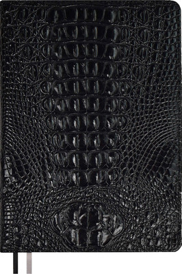Ежедневник Escalada Аллигатор / 67177 (160л, черный)