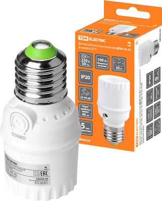 Датчик движения TDM Оптико-акустический SQ0324-0202