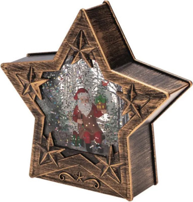 Световая фигурка Neon-Night Звезда с эффектом снегопада и подсветкой 501-182