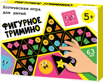 Игра-головоломка Десятое королевство Фигурное тримино / 05287