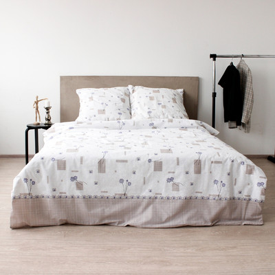 Комплект постельного белья Блакiт Флор Бязь Дуэт 70х70 41271/0 / 487501/457981К