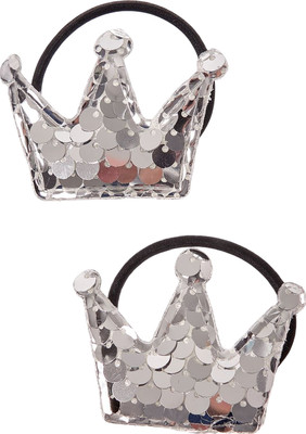 Набор резинок для волос Bradex Корона / AS 1806 (серебряный)