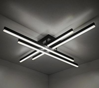 Потолочный светильник Mirastyle JX-9794/4 BK