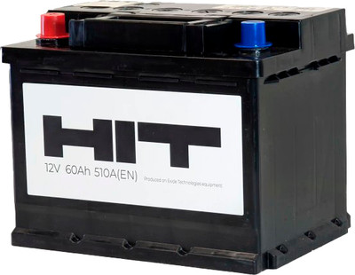Автомобильный аккумулятор HIT L 510A / 6СТ-60 L2. (60 А/ч)