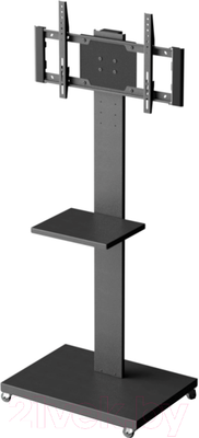 Стойка для ТВ/аппаратуры Holder PR-107 (черный)