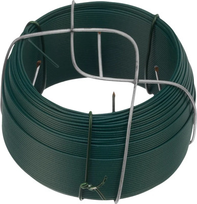 Проволока вязальная СибрТех С ПВХ покрытием 47770 (зеленый)