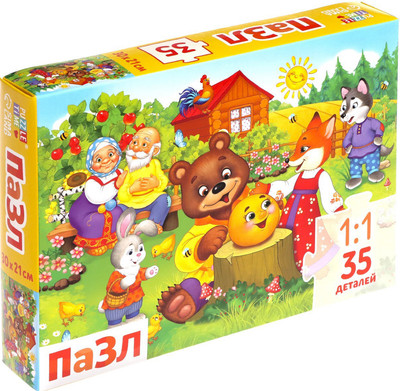 Пазл Puzzle Time Сказочные истории / 9178205 (35эл)