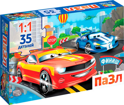 Пазл Puzzle Time Самый быстрый / 9178203 (35эл)