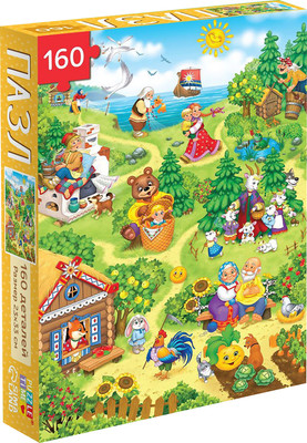 Пазл Puzzle Time Сказки / 6880880 (160эл)