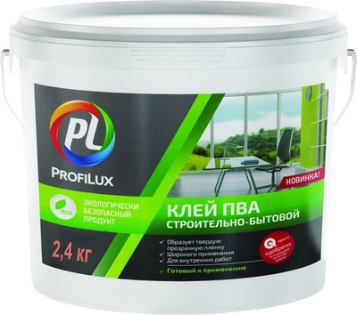 Клей Profilux ПВА Строительно-бытовой (2.4кг)