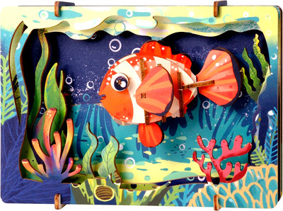 Конструктор Славянская столица 3D Wooden Puzzle-Clownfish