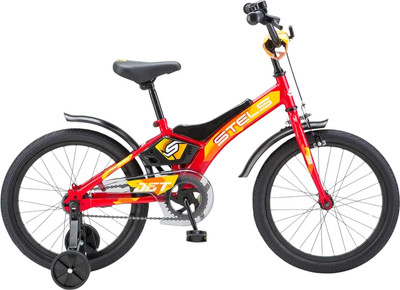 Детский велосипед STELS Jet 16 (9, красный, разобранный, в коробке)