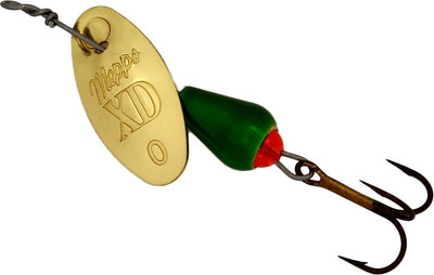 Блесна Mepps Xd 0 Platium (Gold/Green)