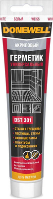 Герметик акриловый Donewell Универсальный / DSK301 (85мл, белый)