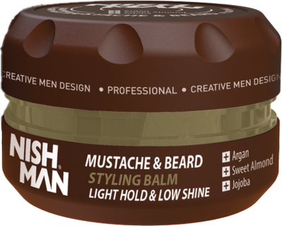 Воск для укладки бороды NishMan Styling Balm для бороды и усов (30мл)