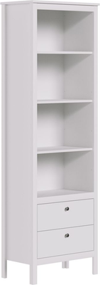 Стеллаж Black Red White Ewa REG2S (белый)