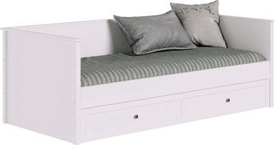 Кровать-тахта Black Red White Ewa LOZ90 (белый)