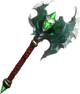 Топор игрушечный Sima-Land Топор орка / 9530646 (зеленый)