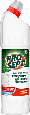 Чистящее средство для ванной комнаты Prosept Bath Acid+ концентрат (750мл)