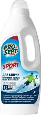 Гель для стирки Prosept Жидкое моющее средство Crystal Sport концентрат (1л)