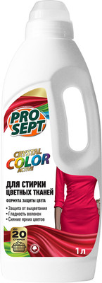 Гель для стирки Prosept Жидкое моющее средство Crystal Color концентрат (1л)