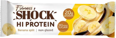 Набор протеиновых батончиков FitnesShock Банановый десерт (12x60г)