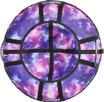 Тюбинг-ватрушка Hubster Люкс Pro S Галактика 110см / во6639-3