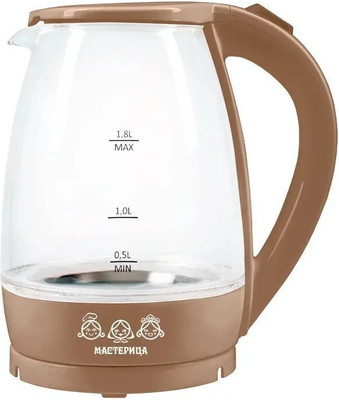 Электрочайник Мастерица ЕК-1801G (капучино)
