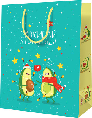 Пакет подарочный Meshu Зажигай / MS_52155