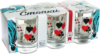 Набор шотов ОСЗ В масть 2-02с1022ДЗУВмасть (6шт)