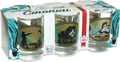 Набор шотов ОСЗ На охоте 2-02с1022ДЗУНаОхоте (6шт)