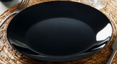 Тарелка столовая обеденная Luminarc Zelie V7145 (черный)