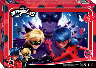 Пазл Step Puzzle Леди Баг и Супер-Кот / 94170 (160эл)