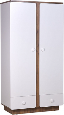 Шкаф Polini Kids Ameli 4010 с ящиками / 0002763.174 (белый/дуб крафт золотой)