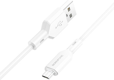 Кабель Borofone BX70 Micro (1м, белый)