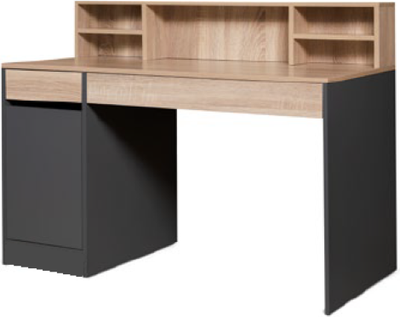 Письменный стол Мебель-Класс Сити-2 (дуб сонома/антрацит)