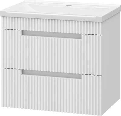 Тумба с умывальником Brevita Ariana 60 / ARI-01060-0742Я+Р-Евв14060-Д