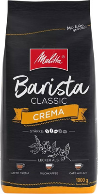Кофе в зернах Melitta Barista Classic Crema (1кг)