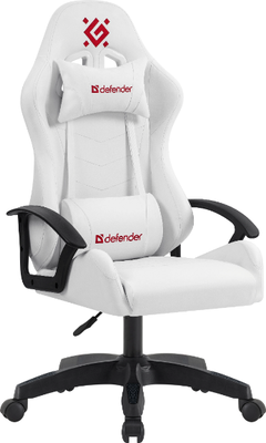 Кресло геймерское Defender Lion / 64678 (белый)
