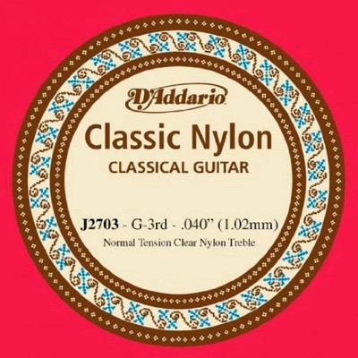 Струна для классической гитары D'Addario J2703