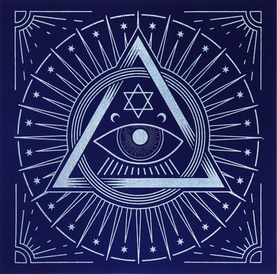 Скатерть для гадания Лас Играс Хэллоуин. Глаз Оракула / 7583448