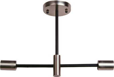 Потолочный светильник Mirastyle BL-4658/2 SN+BK